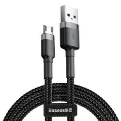 Baseus Cafule | Nylonowy kabel dwustronny przewód USB - Micro USB 2m