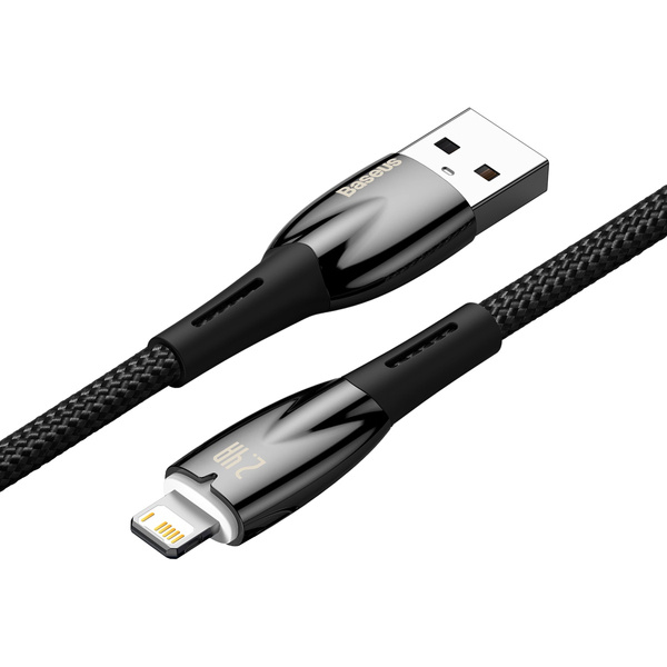 Baseus Glimmer Series | Kabel USB - Lightning do Apple iPhone iPad AirPods 2m 2.4A