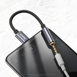 Baseus L54 | Adapter Audio przejściówka z USB-C Type-C na Mini Jack 3.5mm DAC
