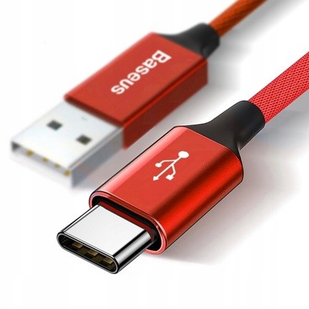  Baseus Artistic | Nylonowy kabel USB Type-C USB-C Quick Charge 3.0 500cm 3A EOL
