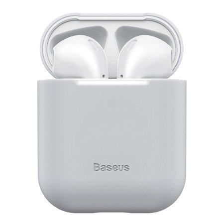  Baseus Super Thin | Etui silikonowe case pokrowiec na słuchawki Apple AirPods 2gen / 1gen EOL