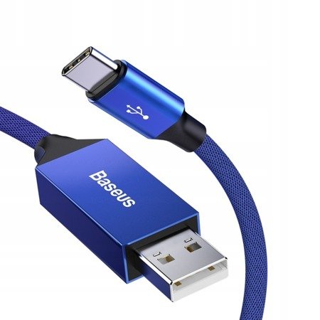 Baseus Artistic | Nylonowy kabel USB - USB-C Type-C Quick Charge 3.0 500cm 3A EOL