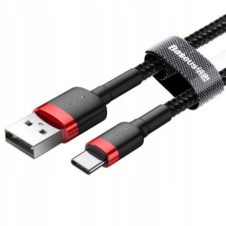 Baseus Cafule | Kabel nylonowy USB - Type-C USB-C Quick Charge 3.0 50cm 