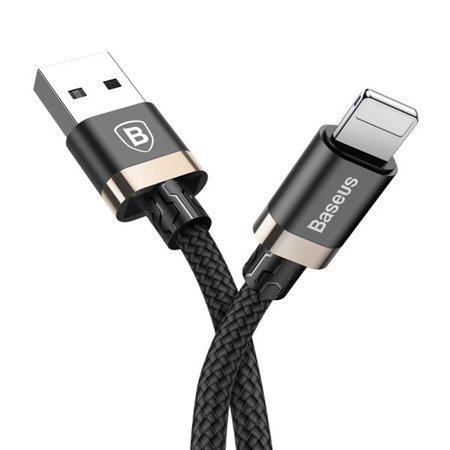 Baseus Golden Belt | Wzmocniony kabel USB - Lightning iPhone Apple 2A 1m EOL