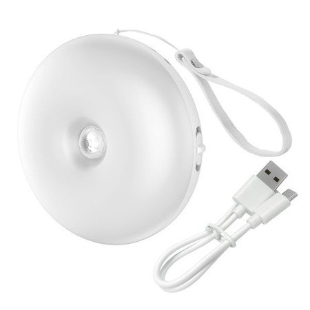 Baseus Light Garden Series | Bezprzewodowa lampka nocna LED z białym światłem z czujnikiem ruchu EOL