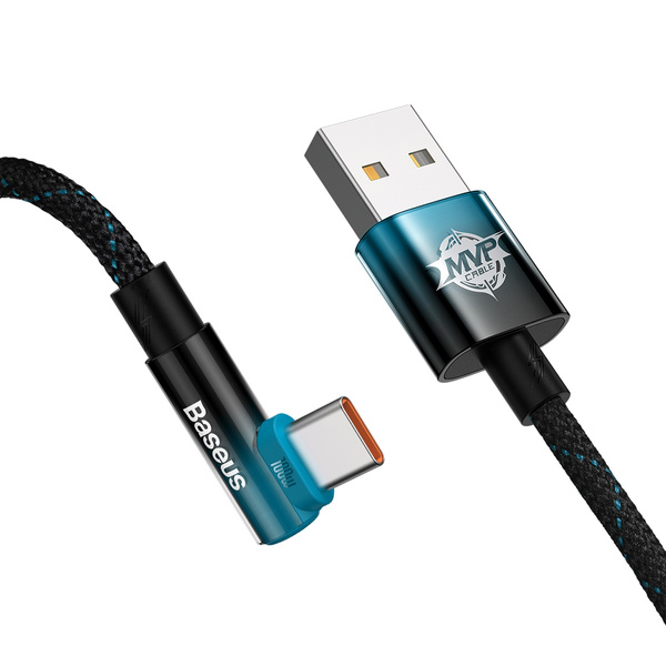 Baseus MVP 2 | Kabel kątowy USB - Typ C 100W do Huawei 2m 6A